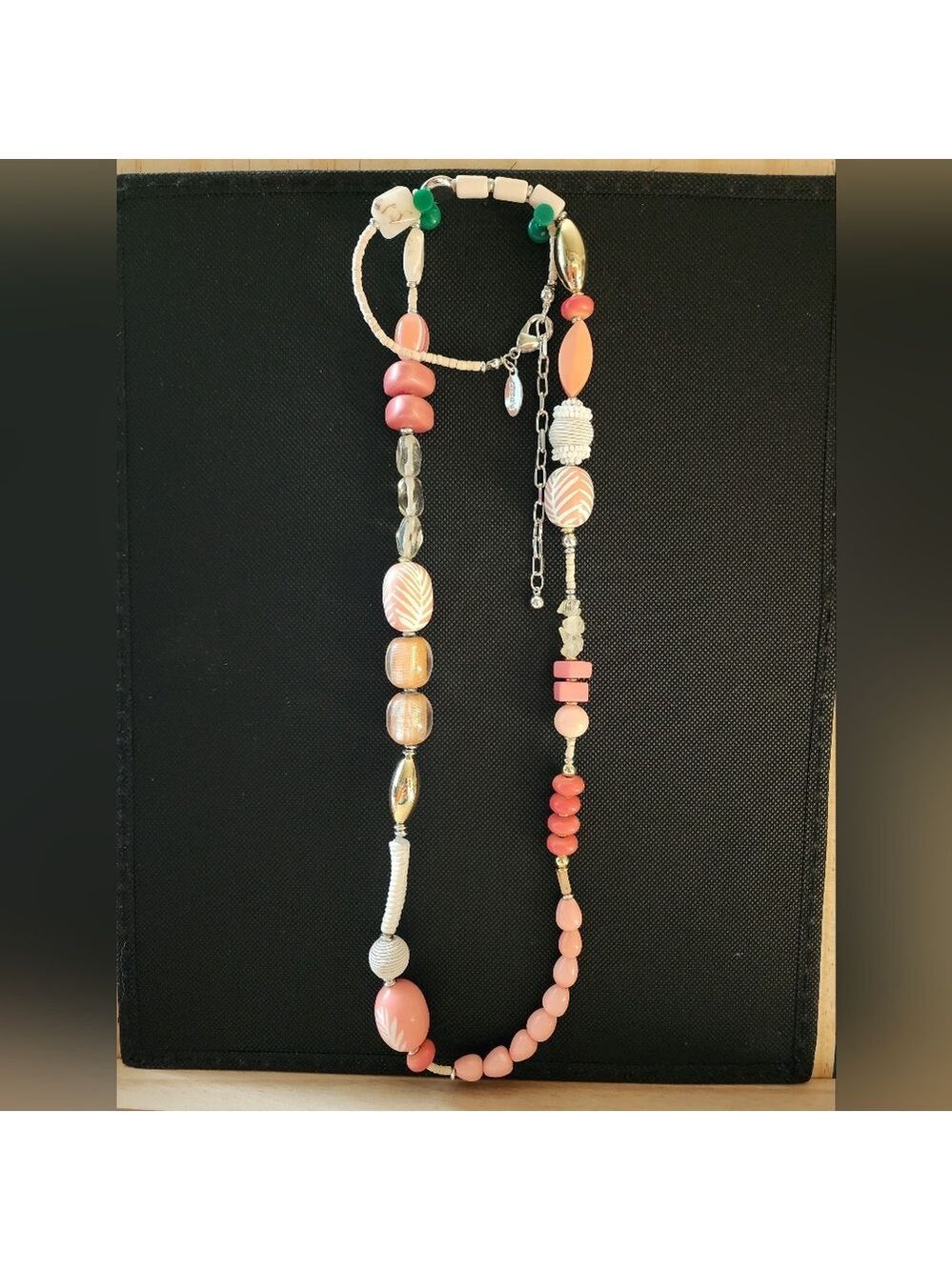 Elegant Multi-Color Beaded Necklace